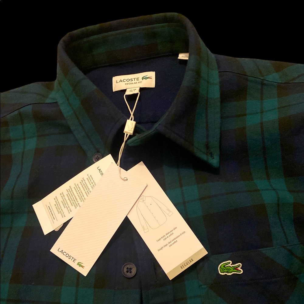 New Lacoste Dress Shirt